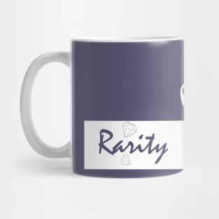 Rarity Fan Badge Mug